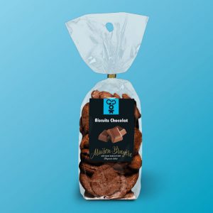 Les biscuits au chocolat Maison Bruyère au bon goût de cacao.