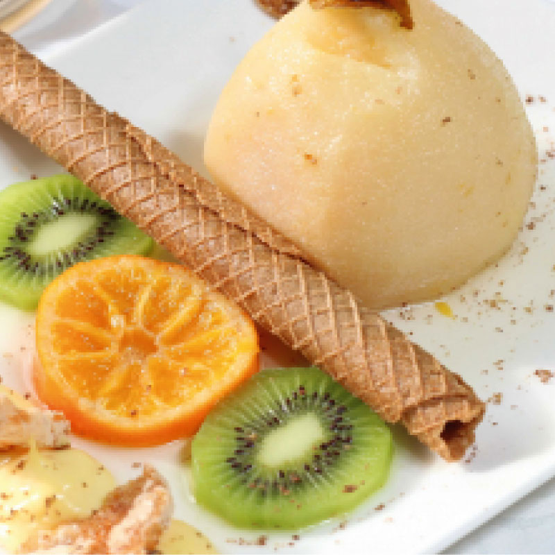 Les chalumeaux d'Albi Maison Bruyère accompagnent vos desserts glacés, salades de fruits ou se croquent seuls pour le plaisir !