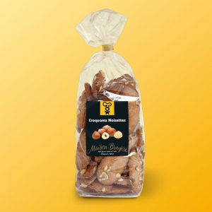 Les croquants aux noisettes Maison Bruyère sont inspirés de la recette du croquant occitan.