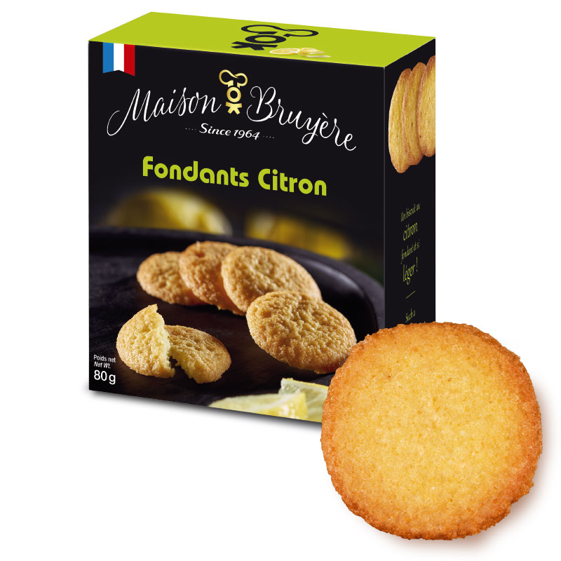 Le fondant citron est un des biscuits les plus addictifs de la biscuiterie artisanale Maison Bruyère, à goûter absolument !