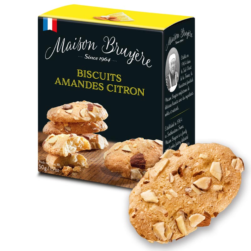 Biscuits Amandes Citron