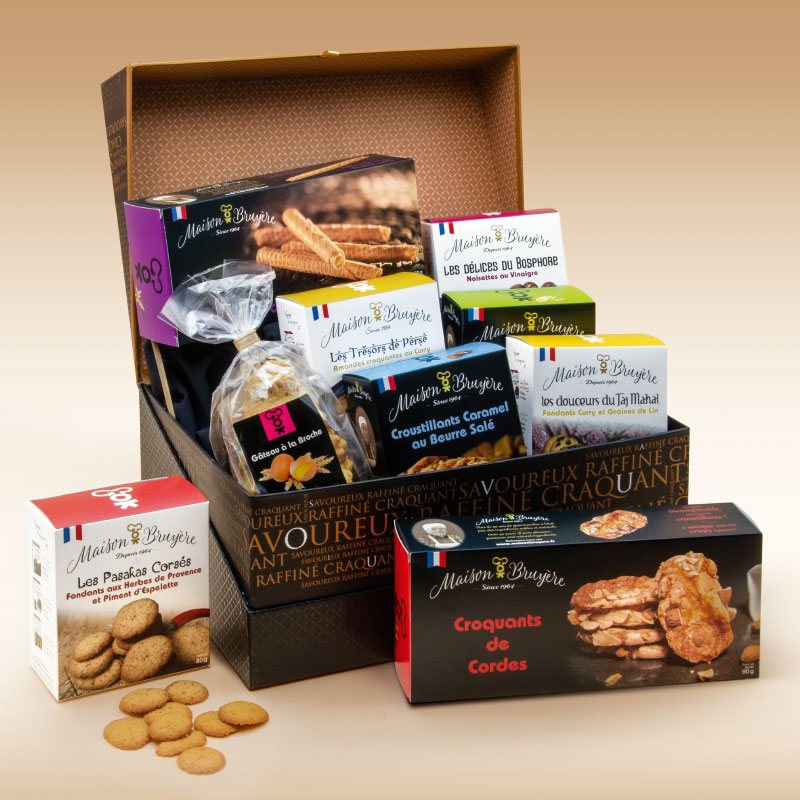 Coffret Gourmand - Biscuiterie Maison Bruyère - Artisan Sud de France