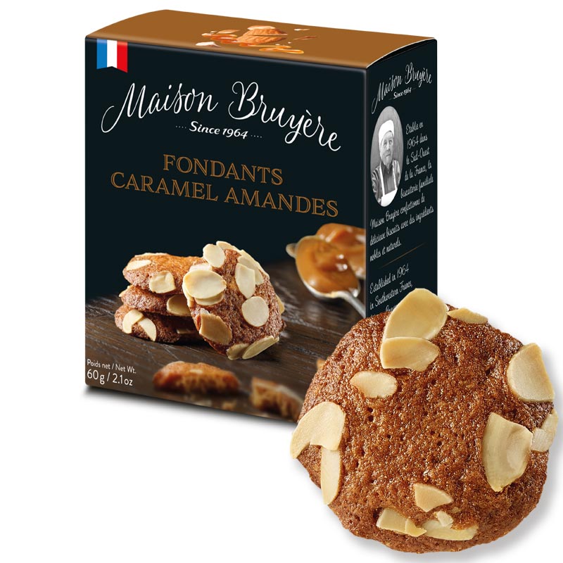 Caramel Almond Cookies
