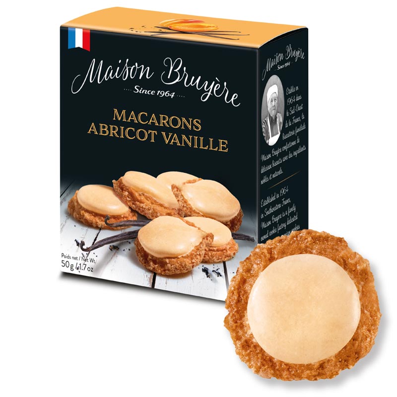 Macarons Abricot Vanille